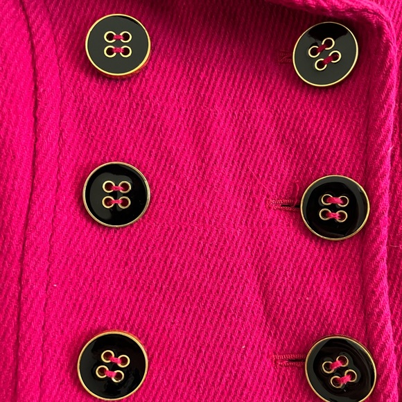 Steve Madden Fuchsia Peacoat - Picture 4 of 5